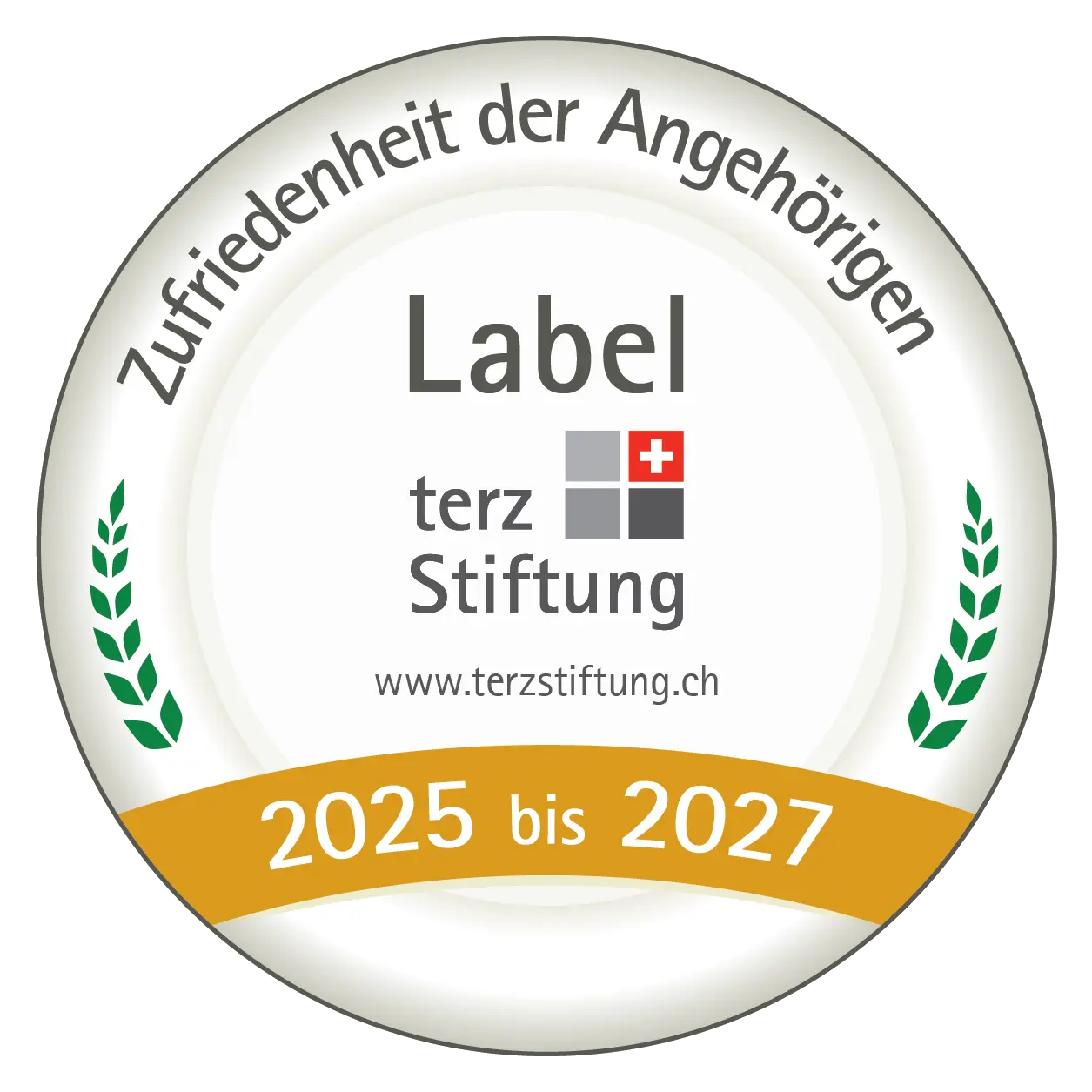 Terz-Label Zufriedenheit der Angehörigen