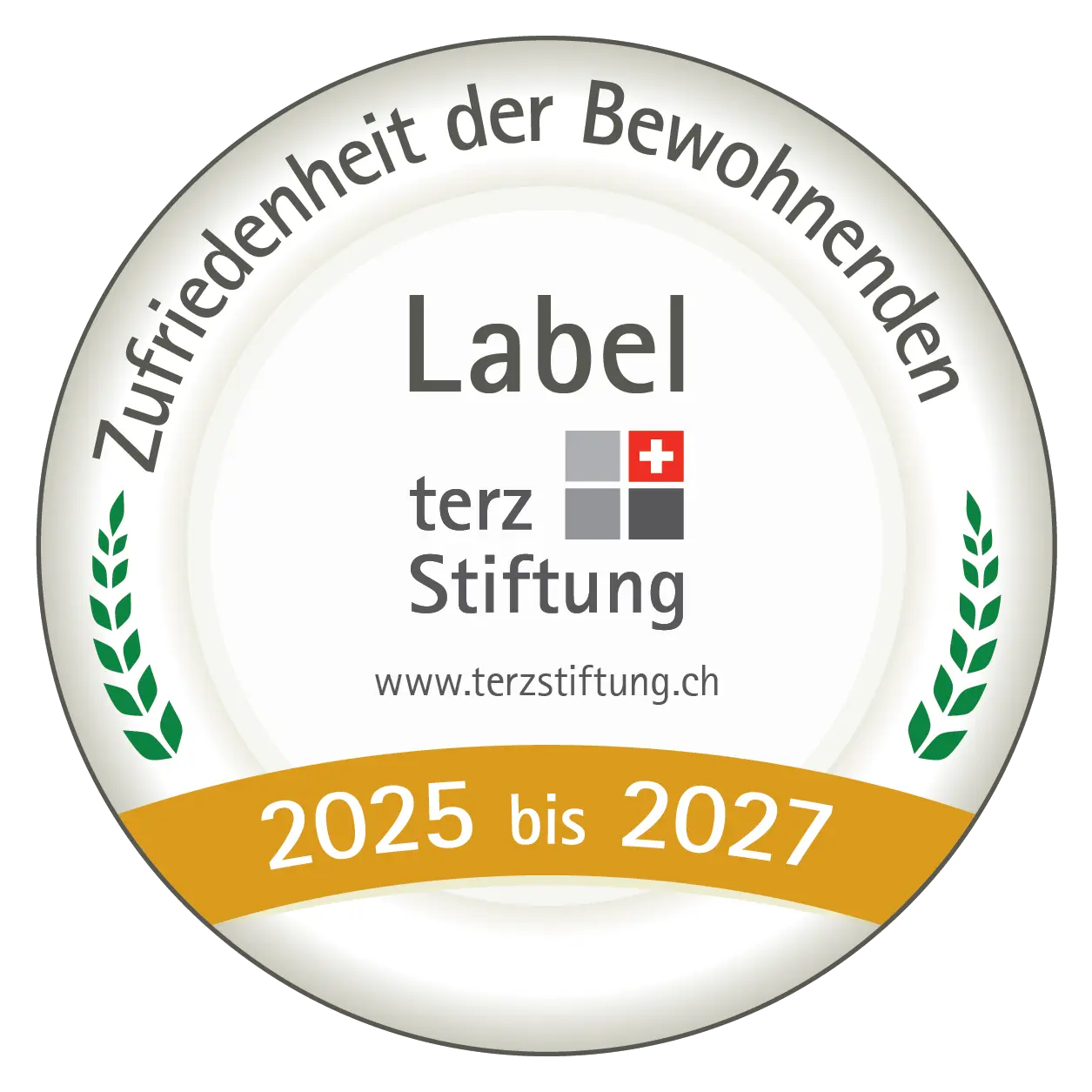 Terz-Label Zufriedenheit der Bewohnenden